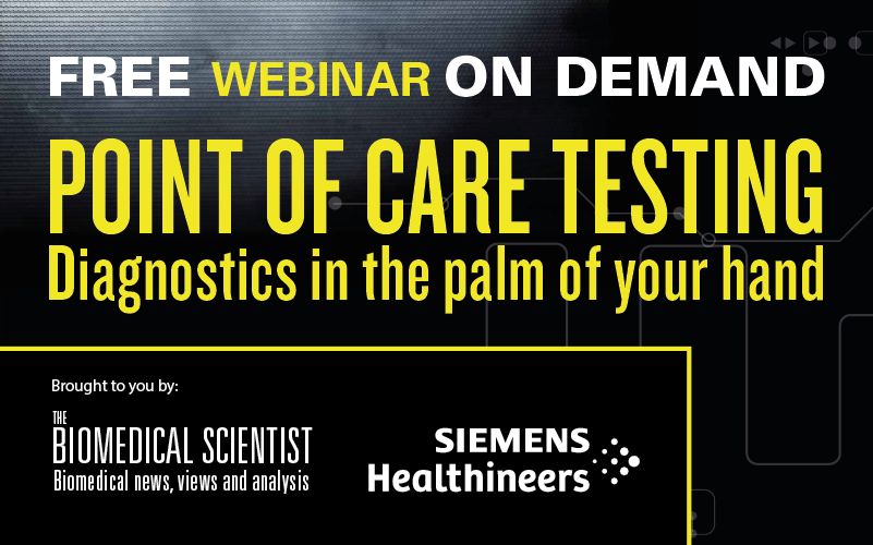 View Point of Care Testing Webinar On Demand View Point of Care Testing Webinar On Demand