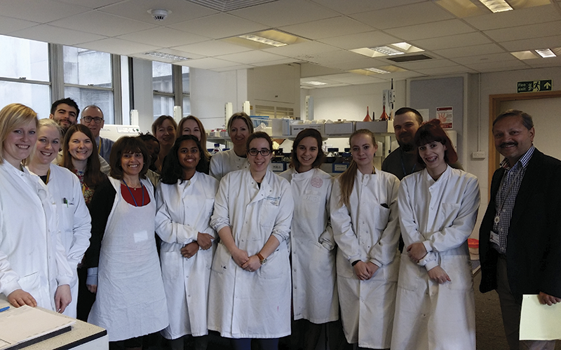 Dr Jo Horne and team: iStock Dr Jo Horne and team: iStock