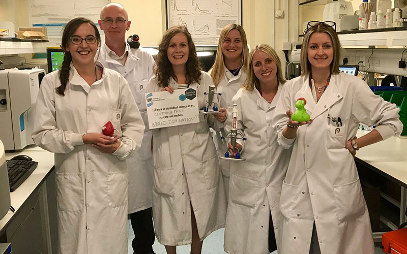 Cambridge Haemostasis Lab Staff