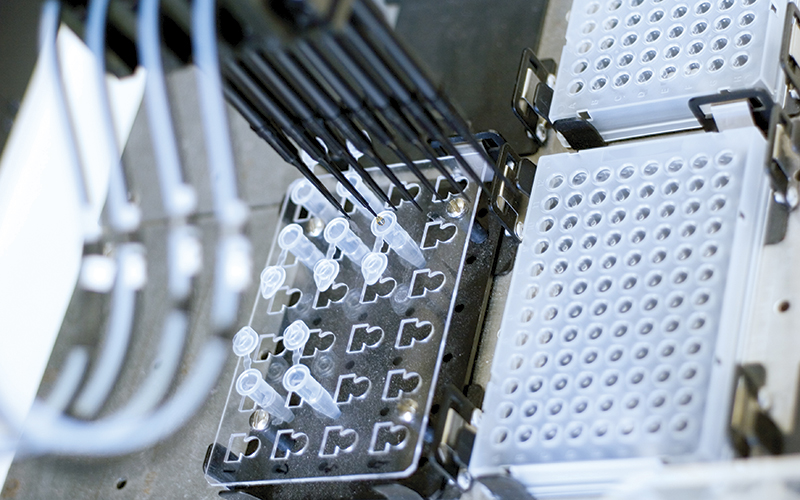Automated lab kit