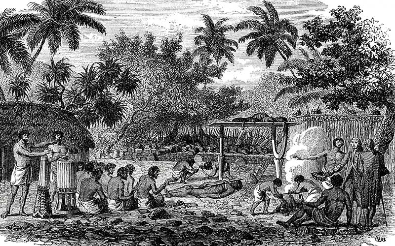 The Big Story Human Sacrifices at Tahiti iStock