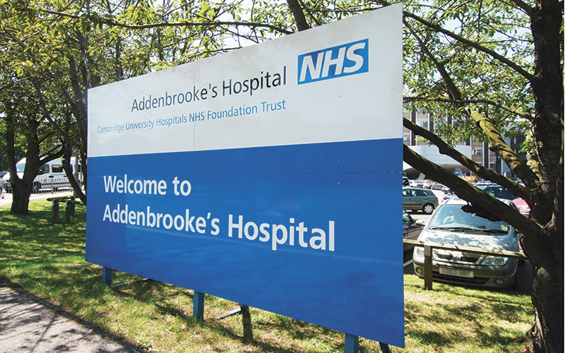 Aldernbooke Hospital Alamy