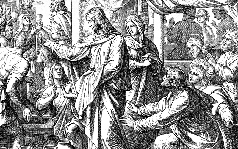 jesus changing water to wine-CREDIT-alamy-2g9mbxm