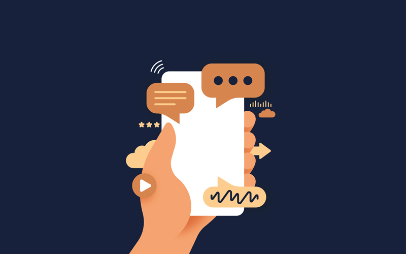 phone social media internet - CREDIT- iStock-1676090301