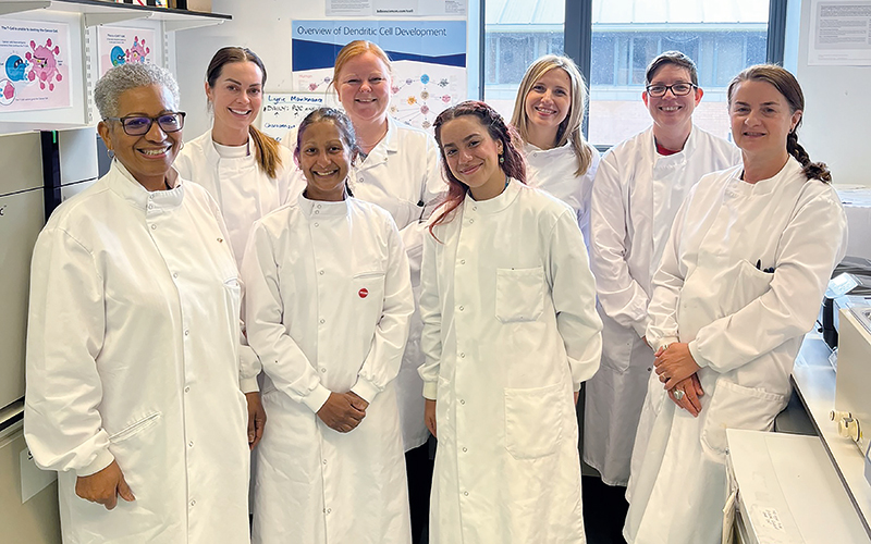 Stem cell transplant and cellular therapy lab